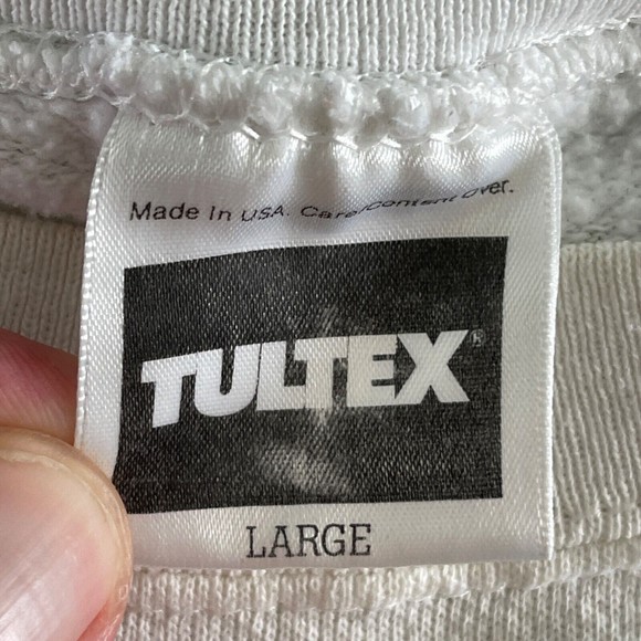 Pittsburgh Steelers Men's Vintage 1992 Division Champions Sweatshirt White Large - Picture 6 of 7